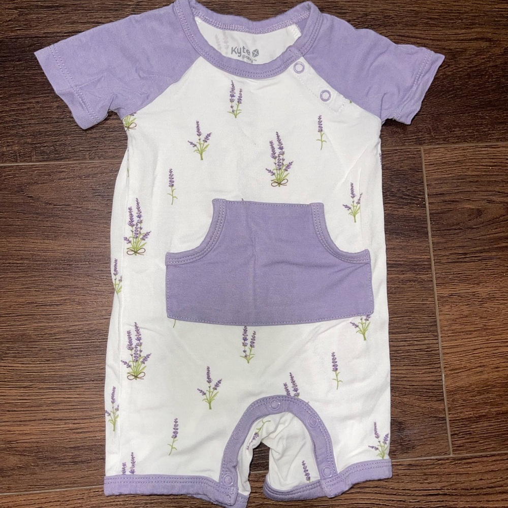 Kyte BABY Lavender Shortall